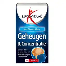Plein.nl 2+2 gratis: Lucovitaal Geheugen & Concentratie aanbieding
