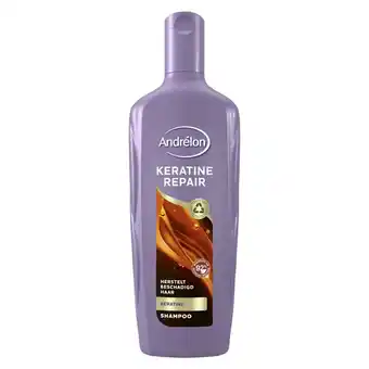 Plein.nl 2+1 gratis: Andrélon Shampoo Keratine Repair aanbieding