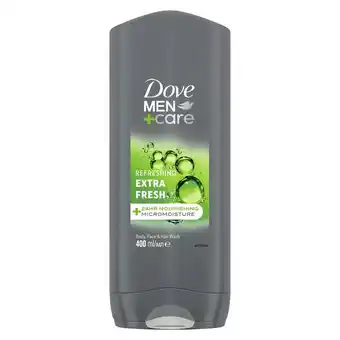 Plein.nl 2+1 gratis: Dove Douchegel Men+ Care Extra aanbieding