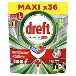 Plein.nl 2+1 gratis: Dreft Vaatwastabletten Platinum aanbieding