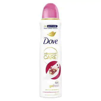 Plein.nl 2+1 gratis: Dove Deodorant Spray Pomegranate & aanbieding