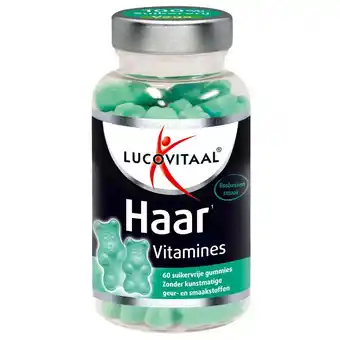 Plein.nl 2+2 gratis: Lucovitaal Gummies Vitamine Haar 60 aanbieding