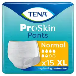 Plein.nl 2+1 gratis: TENA Proskin Pants Normal XL 15 aanbieding