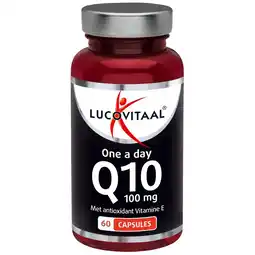 Plein.nl 2+2 gratis: Lucovitaal Q10 100 mg 60 capsules aanbieding