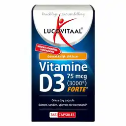 Plein.nl 2+2 gratis: Lucovitaal Vitamine D3 D3 75mcg aanbieding