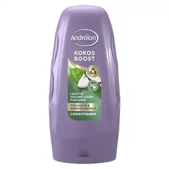 Plein.nl 2+1 gratis: Andrélon Conditioner Kokos Boost aanbieding