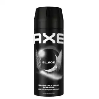 Plein.nl 2+1 gratis: Axe Deodorant Bodyspray Black 150 aanbieding