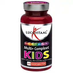 Plein.nl 2+2 gratis: Lucovitaal Multi+ Compleet Kids 60 aanbieding