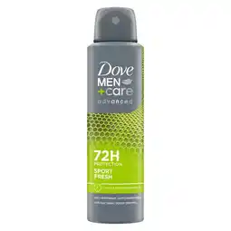 Plein.nl 2+1 gratis: Dove Deodorant Men+ Care Sport aanbieding
