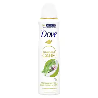 Plein.nl 2+1 gratis: Dove Deodorant Spray Matcha & aanbieding