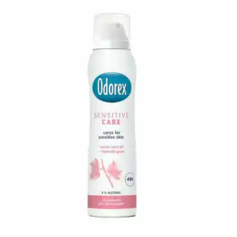 Plein.nl 2+2 gratis: Odorex Deodorant Spray Sensitive aanbieding