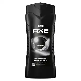 Plein.nl 2+1 gratis: Axe 3-in-1 Douchegel XL Black 400 aanbieding