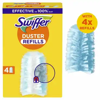 Plein.nl 2e halve prijs: Swiffer Duster Navullingen 4 stuks aanbieding