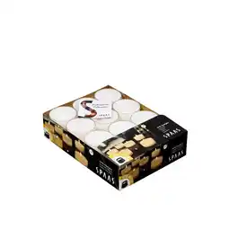 Plein.nl 2e halve prijs: SPAAS Theelichten Maxi Wit 10 aanbieding