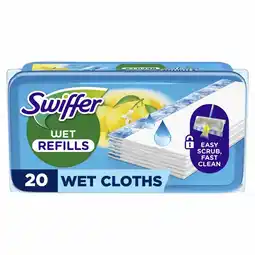 Plein.nl 2e halve prijs: Swiffer Vochtige Vloerdoekjes aanbieding