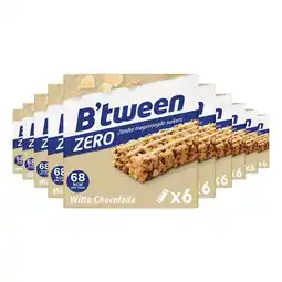 Plein.nl 2e halve prijs: 10x Hero B'tween Mueslireep Zero aanbieding