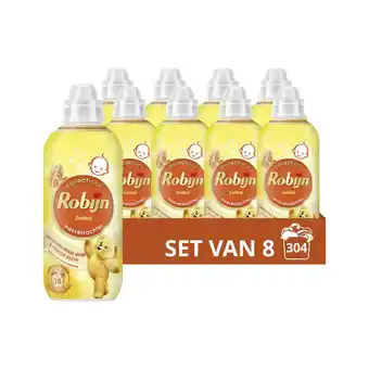 Plein.nl 8x Robijn Wasverzachter Zwitsalgeur aanbieding