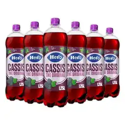 Plein.nl 2e halve prijs: 6x Hero Cassis The Original 1,25 aanbieding