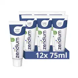 Plein.nl 12x Zendium Tandpasta Classic 75 ml aanbieding