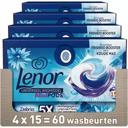 Plein.nl 4x Lenor Wasmiddel All-in-1 Pods aanbieding