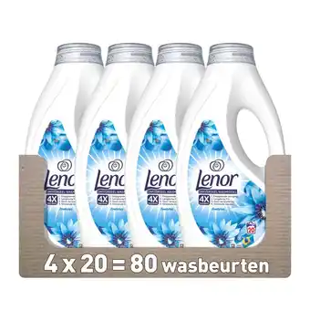 Plein.nl 4x Lenor Vloeibaar Wasmiddel aanbieding