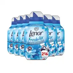 Plein.nl 6x Lenor Wasverzachter Fresh Air aanbieding
