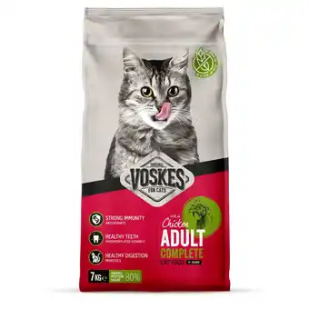 Plein.nl Voskes Kattenbrokken Adult Kip 7 kg aanbieding