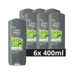 Plein.nl 6x Dove Douchegel Men+ Care Extra aanbieding