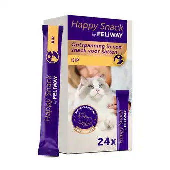 Plein.nl Feliway Kattensnack Happy Snack Kip aanbieding