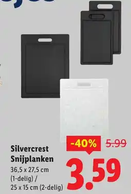 Lidl Silvercrest Snijplanken aanbieding