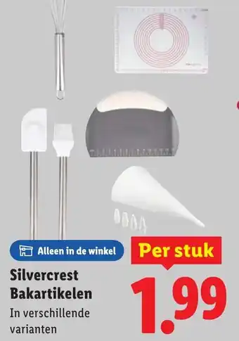 Lidl Silvercrest Bakartikelen aanbieding
