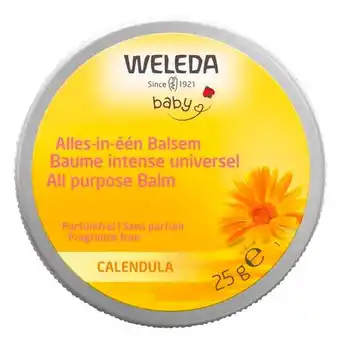 Trekpleister Weleda Baby Calendula Alles-in-één Balsem aanbieding