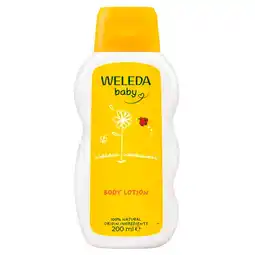 Trekpleister Weleda Baby Calendula Bodymilk aanbieding