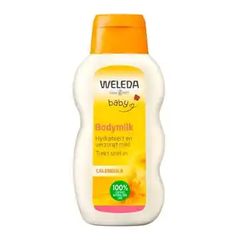 Trekpleister Weleda Baby Calendula Bodymilk aanbieding