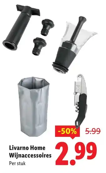 Lidl Livarno Home Wijnaccessoires aanbieding