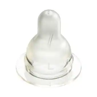 Trekpleister Difrax Natural 6+M Large Flessenspenen aanbieding