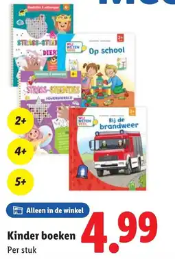 Lidl Kinder boeken aanbieding