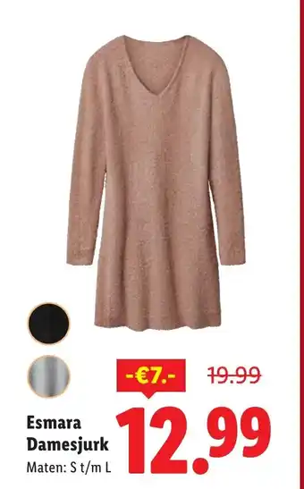 Lidl Esmara Damesjurk aanbieding