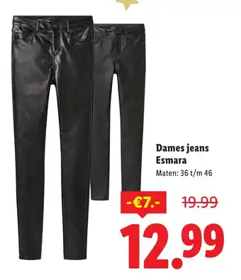 Lidl Dames jeans Esmara aanbieding