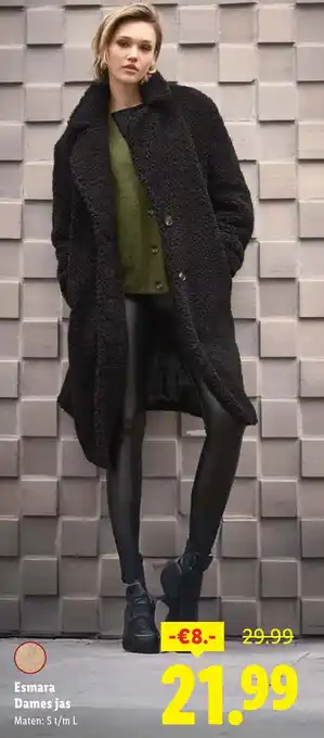 Lidl Esmara Dames jas aanbieding