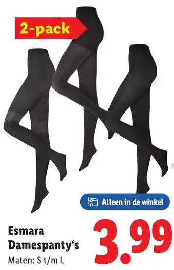 Lidl Esmara Esmara Damespanty's aanbieding