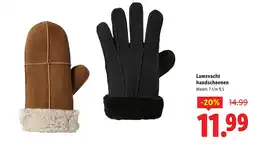 Lidl Lamsvacht handschoenen aanbieding