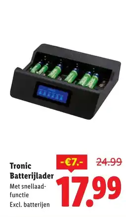 Lidl Tronic Batterijlader aanbieding