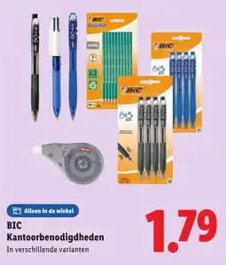 Lidl BIC Kantoorbenodigdheden aanbieding