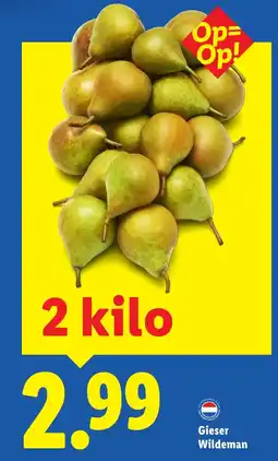 Lidl Gieser Wildeman aanbieding