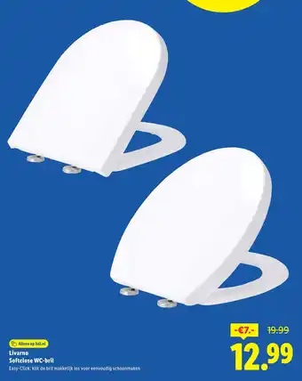 Lidl Livarno Softclose WC bril aanbieding