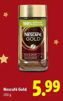 Lidl Nescafé Gold aanbieding