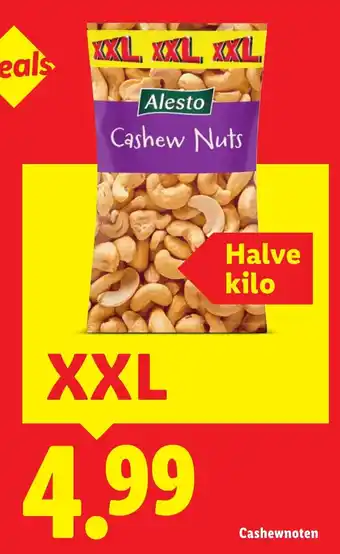Lidl Cashewnoten aanbieding