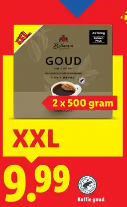 Lidl Koffie goud aanbieding