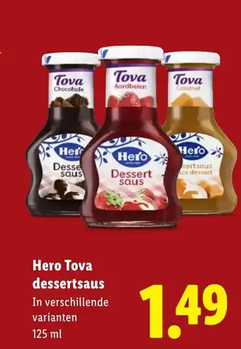 Lidl Hero Dessert saus aanbieding